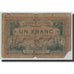 1 Franc, Pirot:127-3, 1915, Francia, MC+, Valence