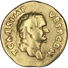 Moeda, Titus, Aureus, 73 AD, Rome, EF(40-45), Dourado, RIC:551