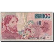 Banknote, Belgium, 100 Francs, Undated (1995-2001), KM:147, VG(8-10)