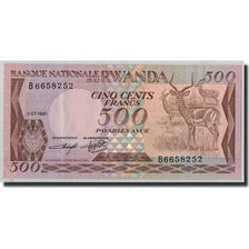 Banknote, Rwanda, 500 Francs, 1981, 1981-07-01, KM:16a, EF(40-45)