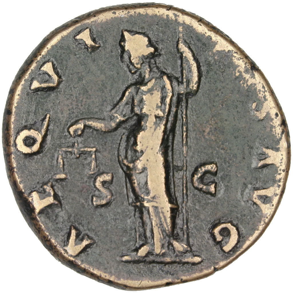 Hadrian, As, Roma, EF(40-45), Copper, 13.54