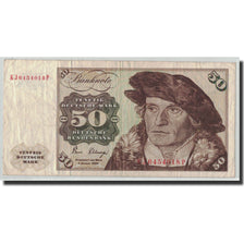 Billete, 50 Deutsche Mark, 1980, ALEMANIA - REPÚBLICA FEDERAL, KM:33d