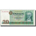Banknote, Germany - Democratic Republic, 20 Mark, 1975, KM:29b, AU(55-58)
