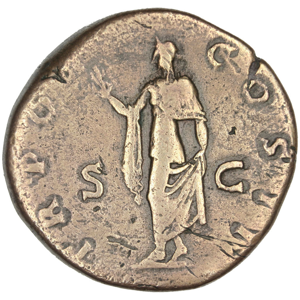 Aelius, Sestertius, Roma, VF(30-35), Bronze, 26.91
