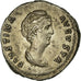 Coin, Faustina I, Denarius, Roma, AU(55-58), Silver
