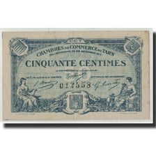 France, Tarn, 50 Centimes, 1917, VF(20-25), Pirot:5-9