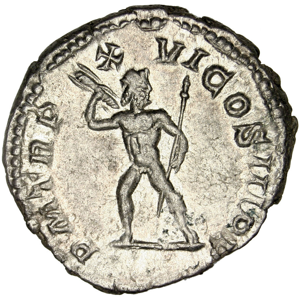Coin, Septimius Severus, Denarius, Roma, MS(63), Silver