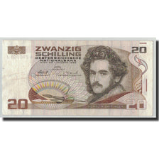 Banknote, Austria, 20 Schilling, 1986, 1986-10-01, KM:148, AU(50-53)