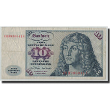 Banknote, GERMANY - FEDERAL REPUBLIC, 10 Deutsche Mark, 1970, 1970-01-02