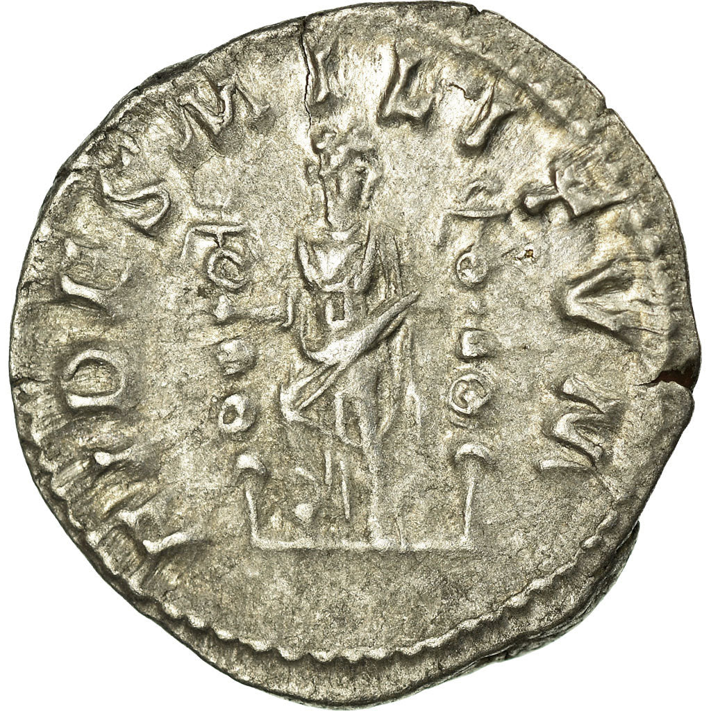 Monnaie, Macrin, Denier, Roma, TTB+, Argent
