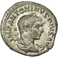 Coin, Elagabalus, Denarius, Roma, AU(55-58), Silver