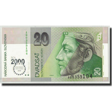 Geldschein, Slowakei, 20 Korun, 2000, 1993-09-01, KM:34, UNZ