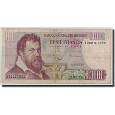 Banknote, Belgium, 100 Francs, 1971, 1971-03-12, KM:134b, F(12-15)