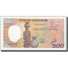 Banknote, Central African Republic, 500 Francs, 1991, 1991-01-01, KM:14d
