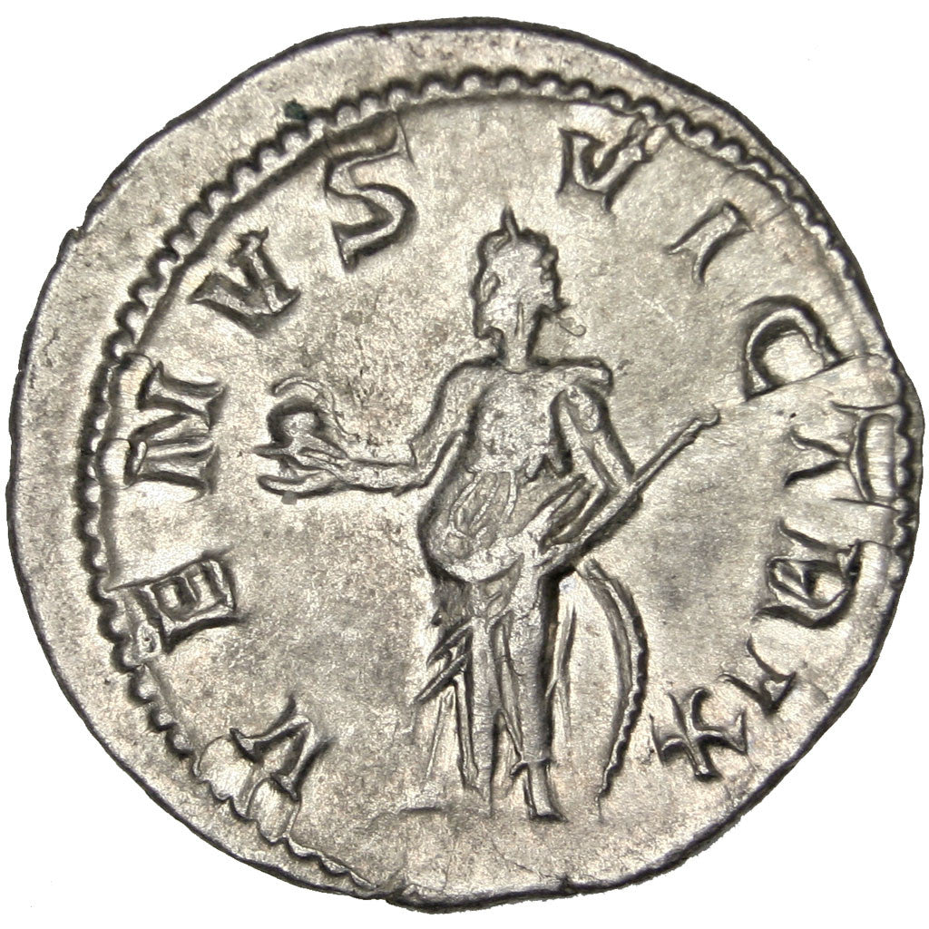Coin, Gordian III, Denarius, 238-244, Roma, AU(55-58), Silver, RIC:131