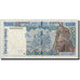 Billet, West African States, 5000 Francs, 1995, KM:713Kd, TTB