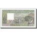 Banknote, West African States, 500 Francs, 1988, KM:405Da, UNC(65-70)