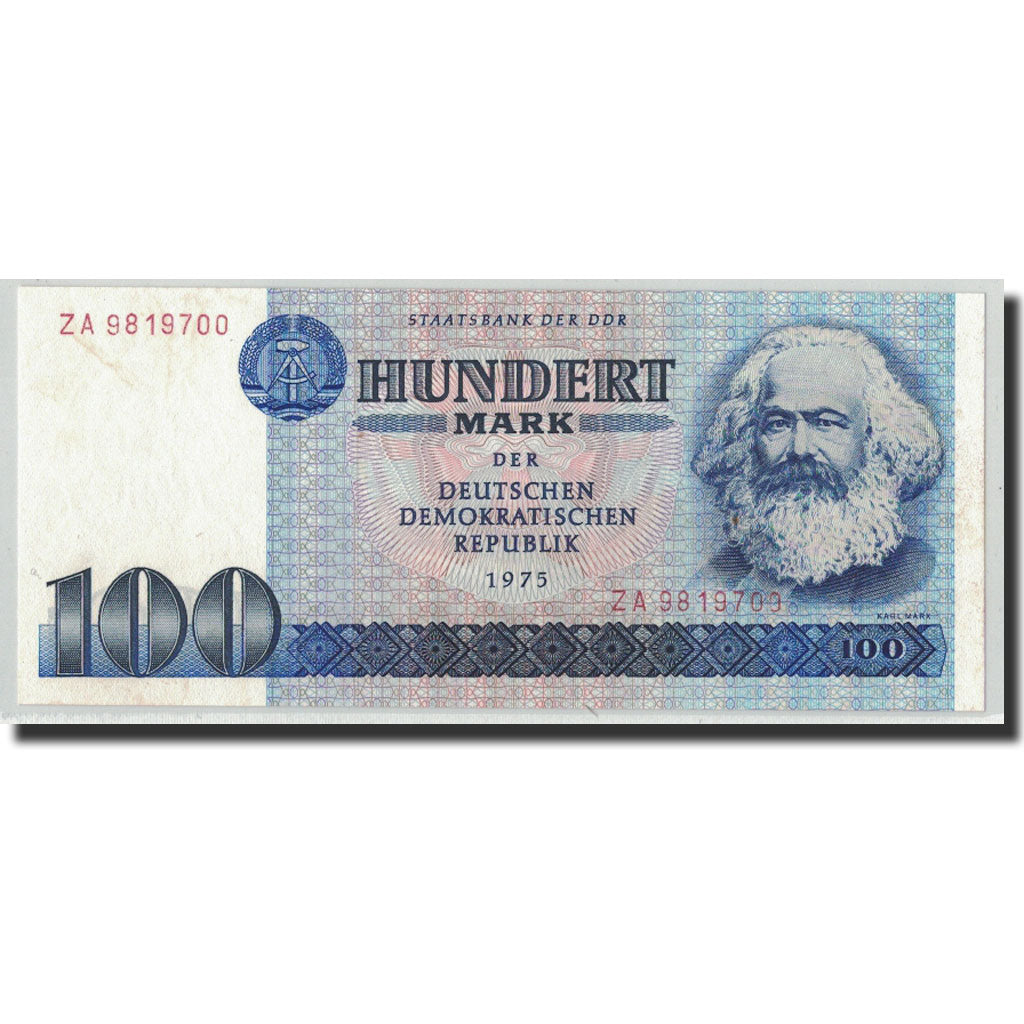 Geldschein, Deutsche Demokratische Republik, 100 Mark, 1975, KM:31a, UNZ-
