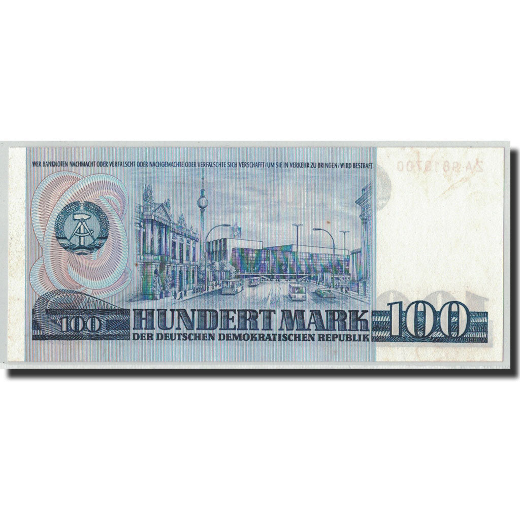 Geldschein, Deutsche Demokratische Republik, 100 Mark, 1975, KM:31a, UNZ-