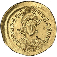 Marcia, Solidus, Constantinople, BB+, Oro