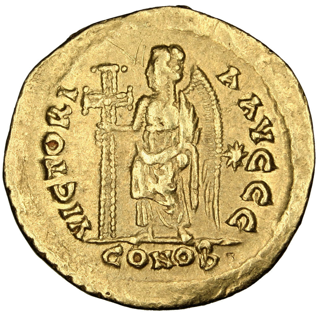 Marcia, Solidus, Constantinople, BB+, Oro