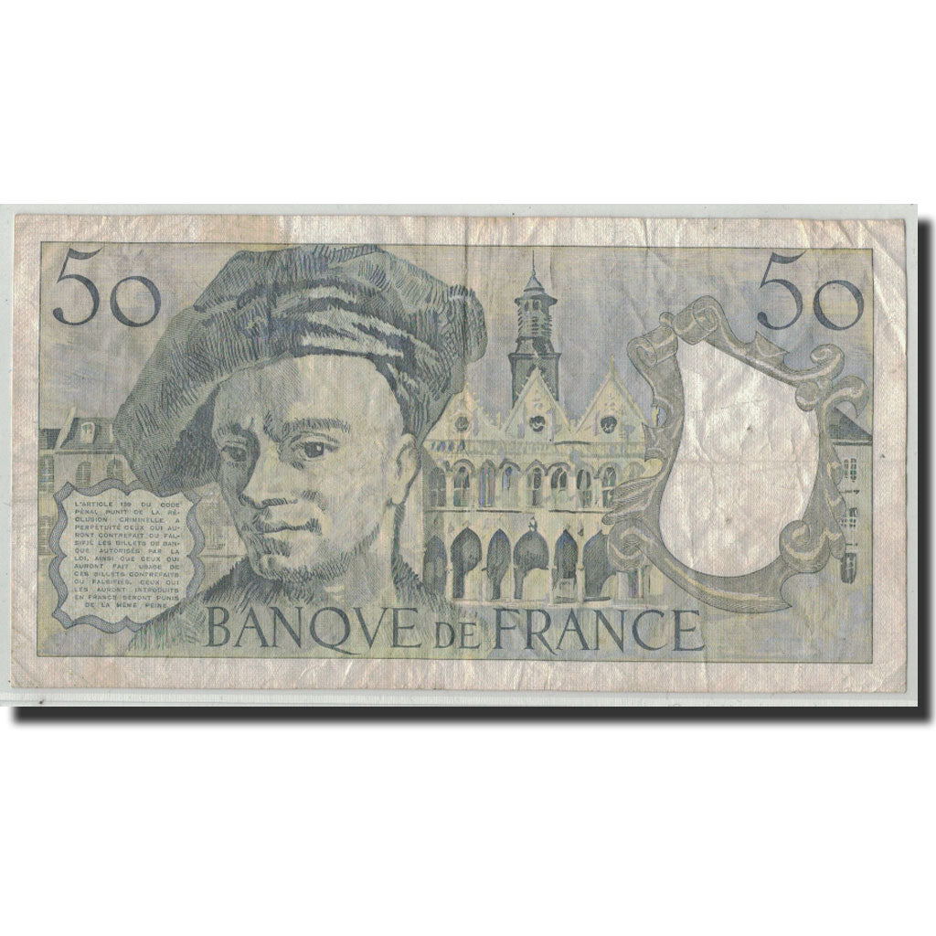 France, 50 Francs, 1984, VF(20-25), Fayette:67-10, KM:152b