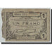 Frankreich, Fourmies, 1 Franc, 1916, SGE+, Pirot:59-1116