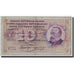 Geldschein, Schweiz, 10 Franken, 1963, 1963-03-28, KM:45h, SGE+