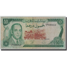 Banknote, Morocco, 50 Dirhams, 1985/AH1405, KM:58b, F(12-15)