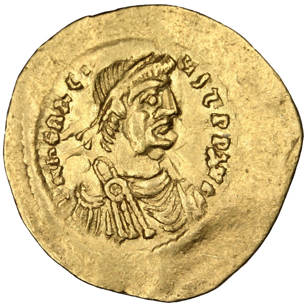 Heraclius 610-641, Semissis, Constantinople, BB+, Oro, Sear:785
