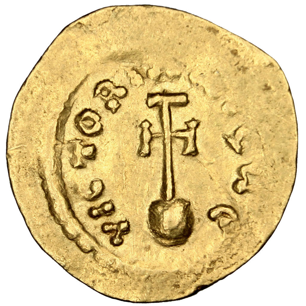 Heraclius 610-641, Semissis, Constantinople, BB+, Oro, Sear:785