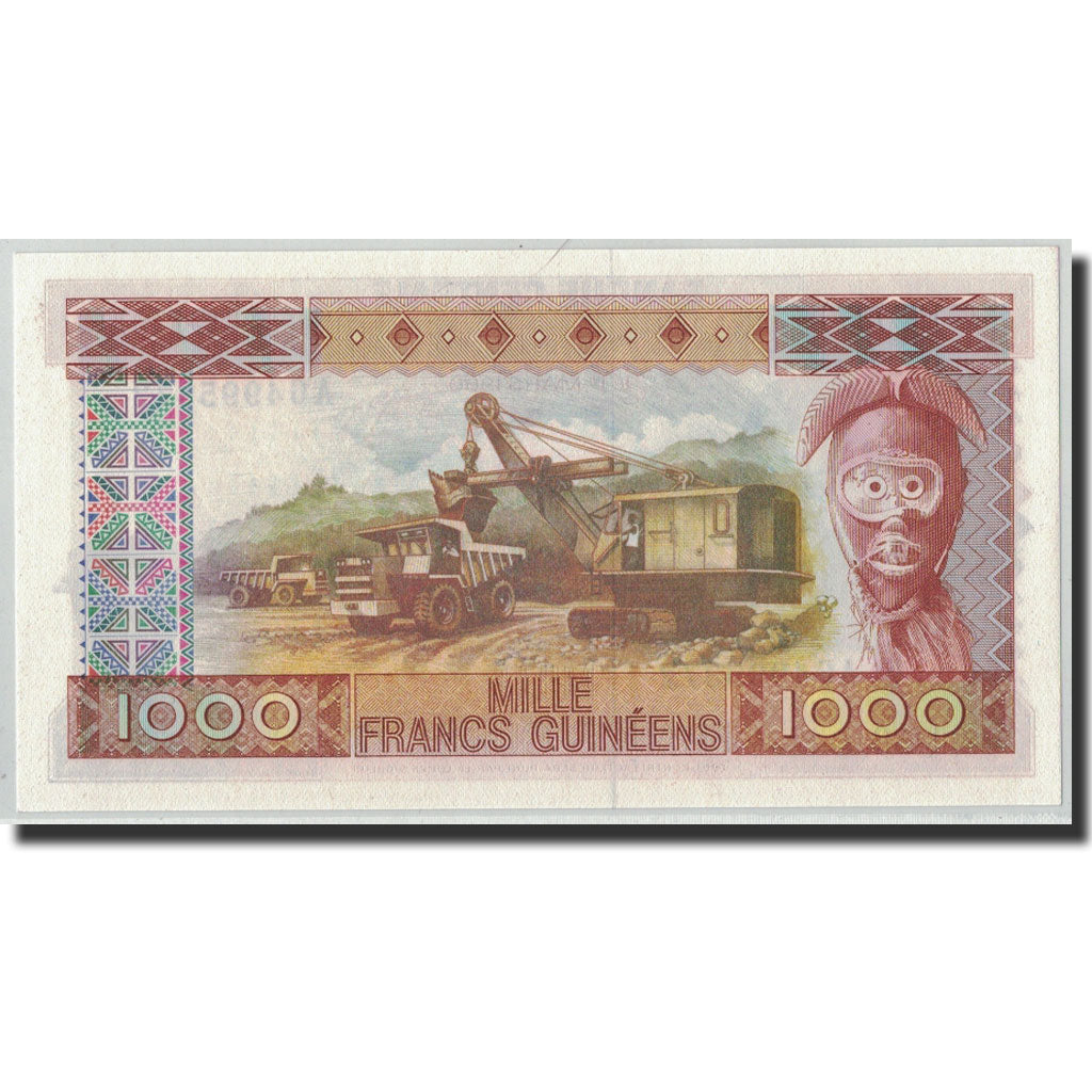 Banknote, Guinea, 1000 Francs, 1985, 1960-03-01, KM:32a, UNC(65-70)