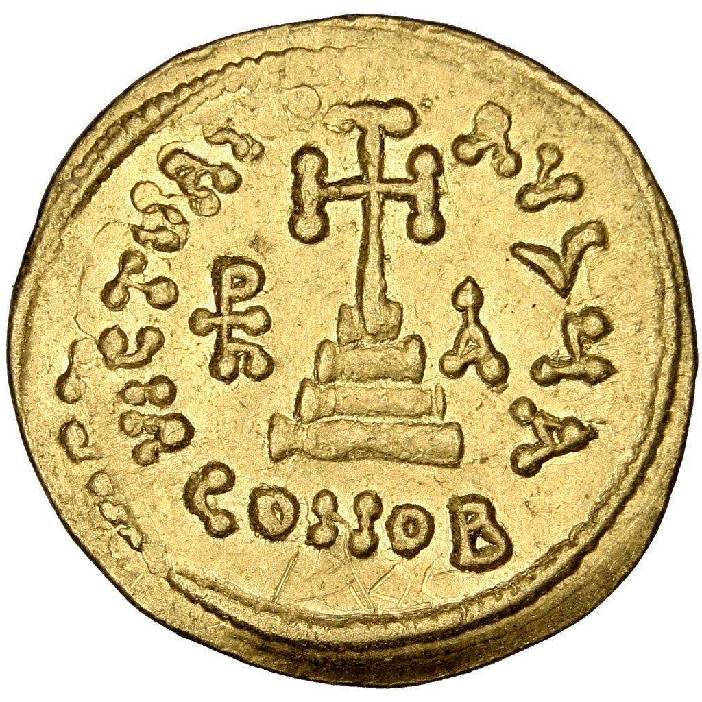 Byzantine, Heraclius, Solidus, Gold, NGC Choice AU 5/2