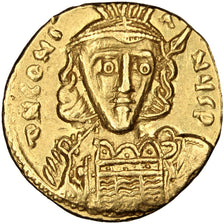 Constantine IV 668-685, Solidus, Constantinople, AU(55-58), Gold, Sear #1153A,..