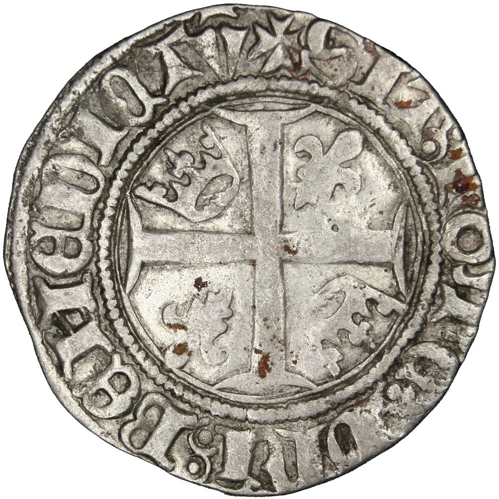 FRANCE, Blanc, Poitiers, EF(40-45), Billon, Duplessy #377A, 3.09