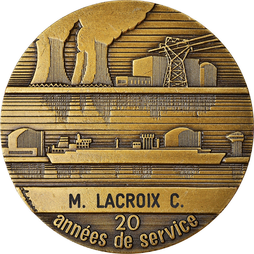 Frankrijk, Medaille, Électricité de France et gaz de France, Business &
