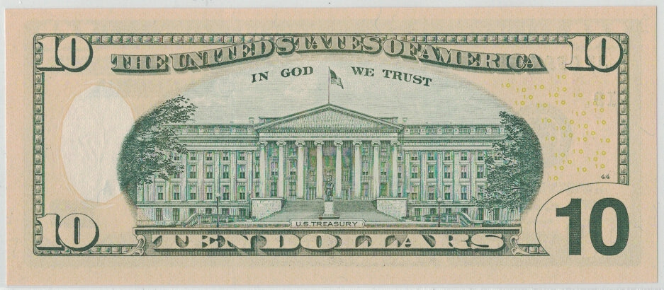 Banknote, United States, Ten Dollars, 2009, KM:New, UNC(65-70)