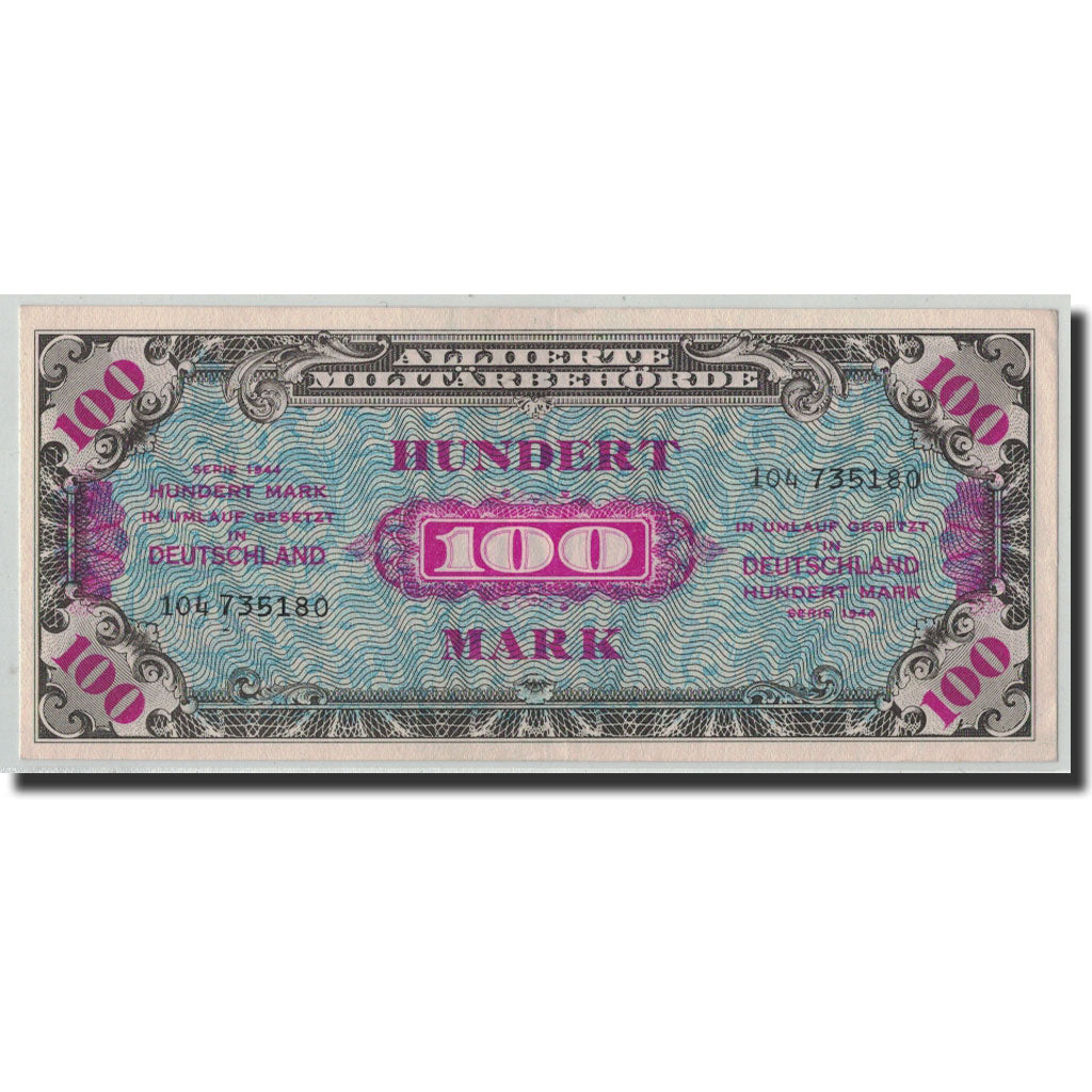 Billet, Allemagne, 100 Mark, 1944, KM:197b, SUP
