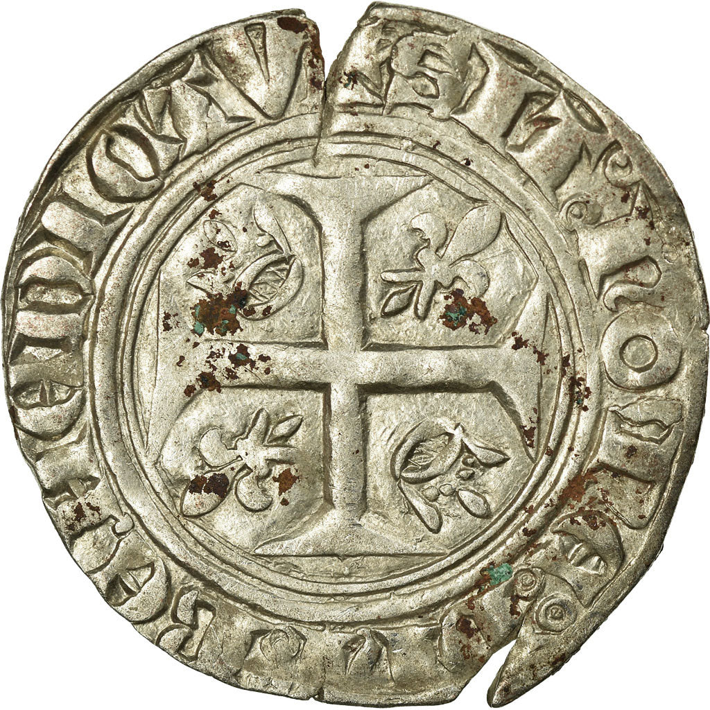 Coin, France, Blanc, Mâcon, AU(50-53), Billon, Duplessy:377A