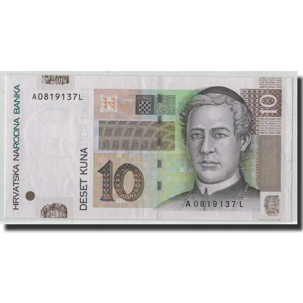 Banknote, Croatia, 10 Kuna, 2001, 2001-03-07, KM:38, UNC(63)