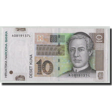 Banknote, Croatia, 10 Kuna, 2001, 2001-03-07, KM:38, UNC(63)