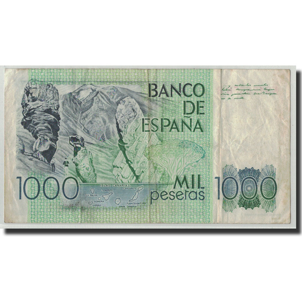 Banknote, Spain, 1000 Pesetas, 1979, 1979-10-23, KM:158, VF(20-25)