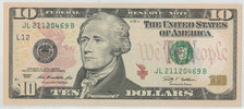 Banknote, United States, Ten Dollars, 2009, KM:New, UNC(65-70)