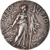 France, Medal, Art Nouveau, Labor, Progrès-Gloire, 1910, Lemaire, AU(50-53)