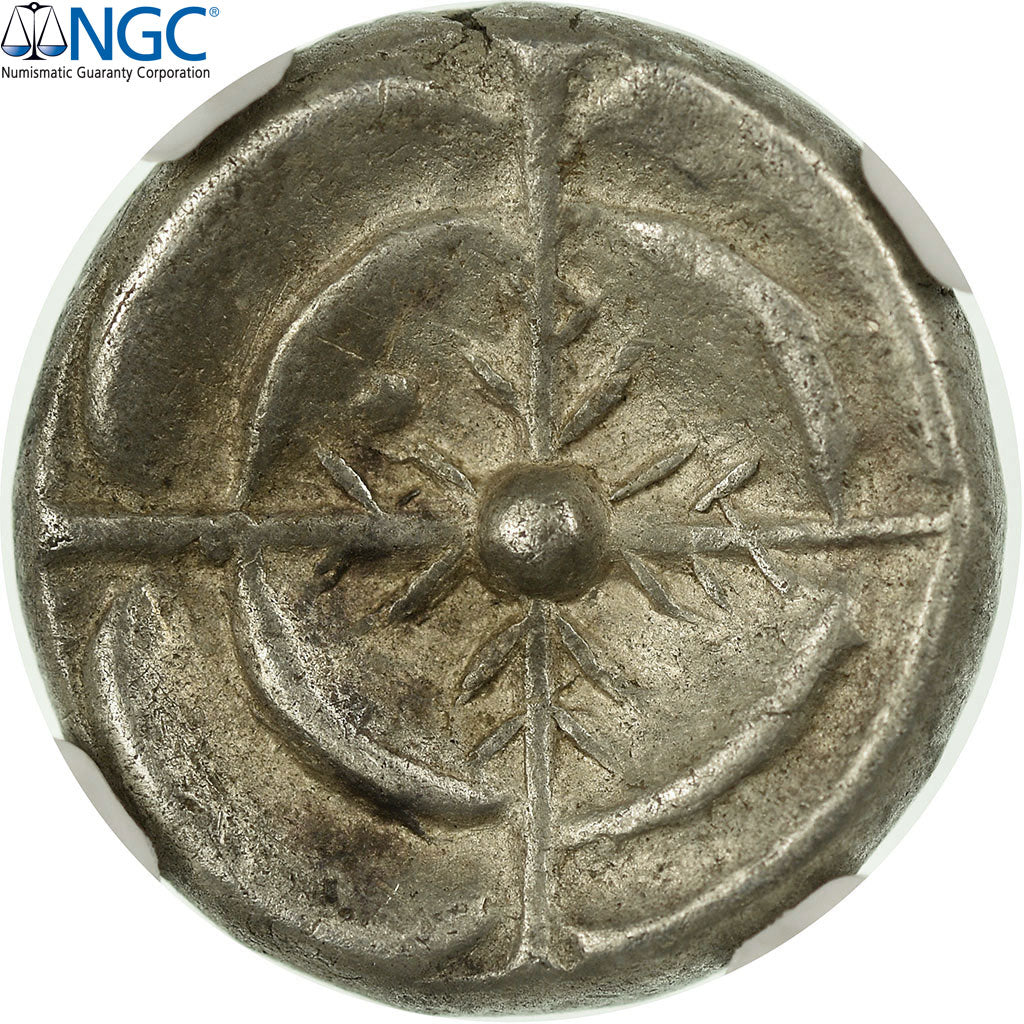 Coin, Southwestern Gaul, Drachm, graded, NGC, Ch XF, EF(40-45), Silver