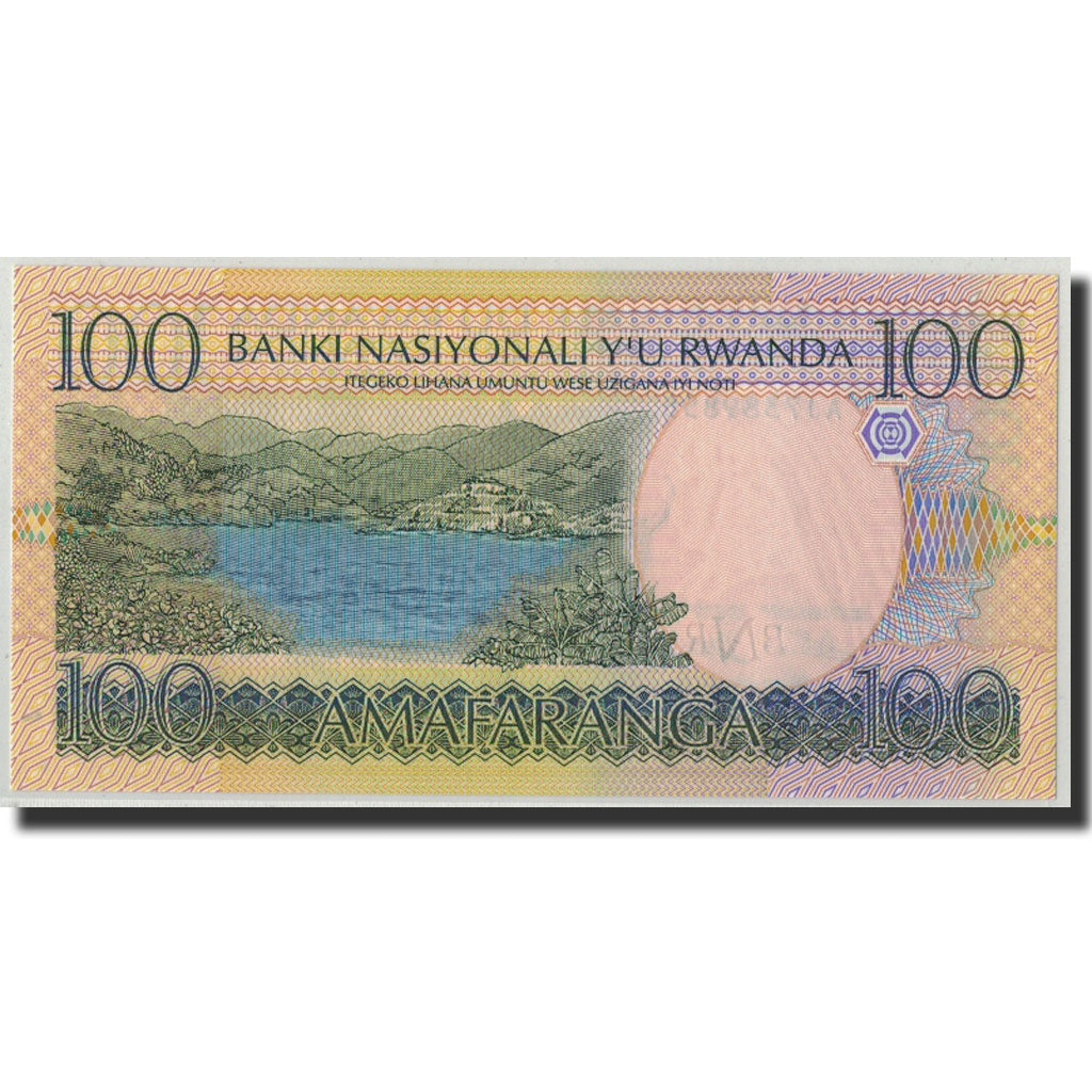 Geldschein, Ruanda, 100 Francs, 2003, 2003-09-01, KM:29a, UNZ