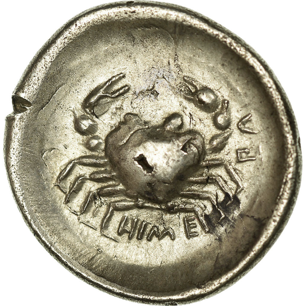 Coin, Sicily, Himera, Drachm, Himera, EF(40-45), Silver