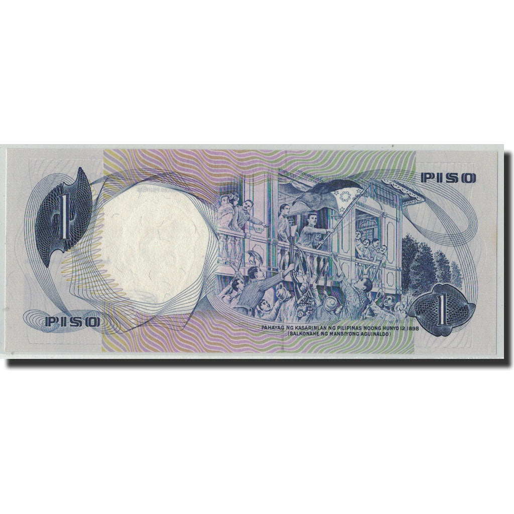 Geldschein, Philippinen, 1 Piso, undated (1969), KM:142b, UNZ