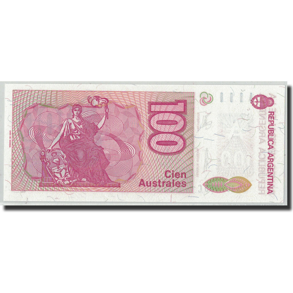 Billete, 100 Australes, Undated (1985-90), Argentina, KM:327c, UNC