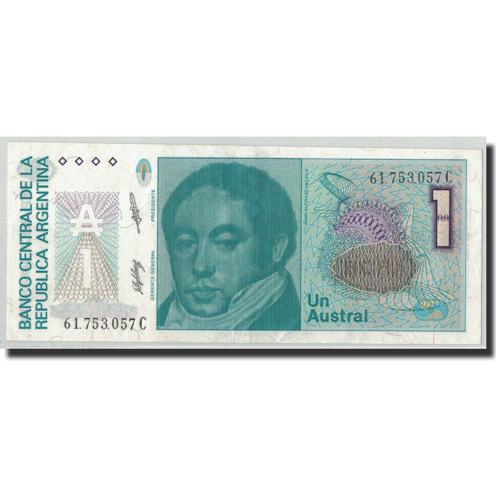 Billete, 1 Austral, Undated (1985-91), Argentina, KM:323b, SC